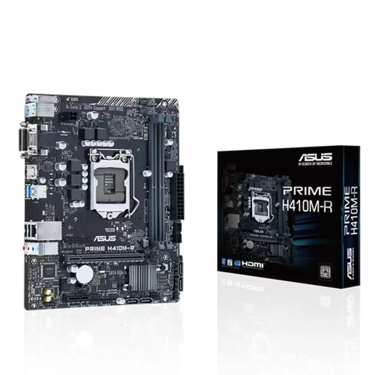 Материнская Плата Asus PRIME H410M-R DDR4 LGA1200