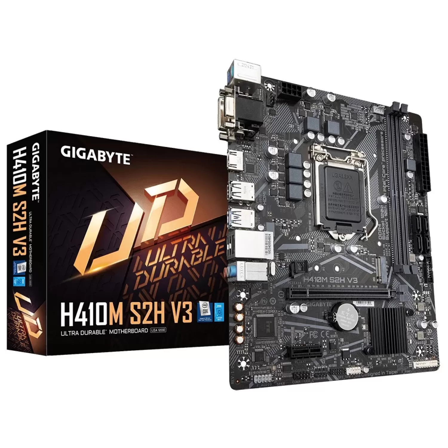 Motherboard Gigabyte H410M S2H V3 DDR4 DIMM LGA1200
