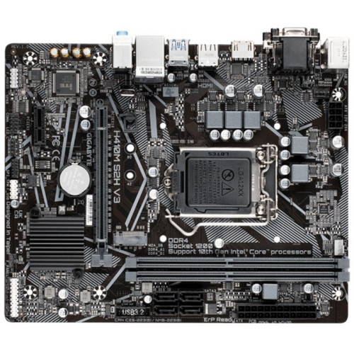 לוח אם Gigabyte H410M S2H V3 DDR4 LGA1200