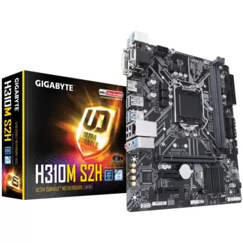 לוח אם Gigabyte H310M S2H DDR4 LGA1151 - יבואן רשמי