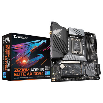 Motherboard Gigabyte Z690M AORUS ELITE AX DDR4 LGA1700 Motherboard Gigabyte Z690M AORUS ELITE AX DDR4 LGA1700