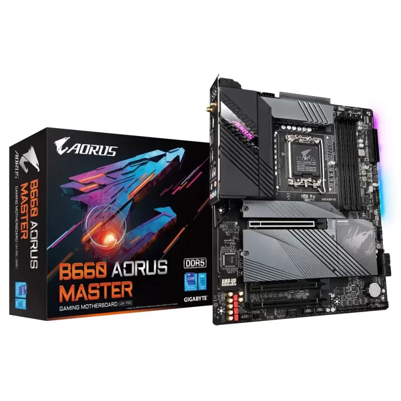 Motherboard Gigabyte B660 AORUS MASTER DDR5 DIMM LGA1700 - official importer