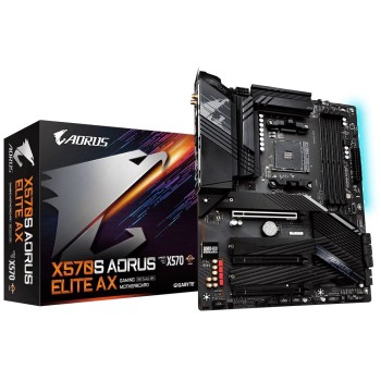 לוח אם Gigabyte X570S AORUS ELITE AX DDR4 AM4 לוח אם Gigabyte X570S AORUS ELITE AX DDR4 AM4