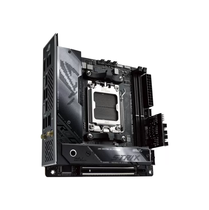לוח אם Asus ROG STRIX X670E-I GAMING WIFI DDR5 DIMM AM5 לוח אם Asus ROG STRIX X670E-I GAMING WIFI DDR5 DIMM AM5