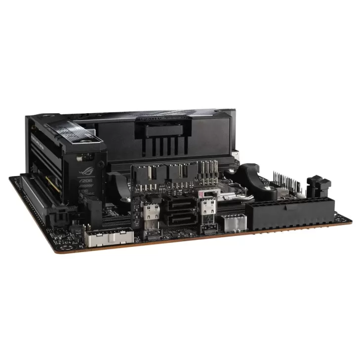 לוח אם Asus ROG STRIX X670E-I GAMING WIFI DDR5 DIMM AM5 לוח אם Asus ROG STRIX X670E-I GAMING WIFI DDR5 DIMM AM5
