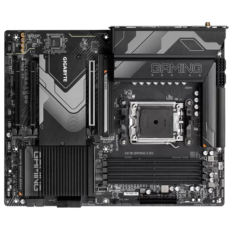 Motherboard Gigabyte X670 GAMING X AX DDR5 DIMM AM5