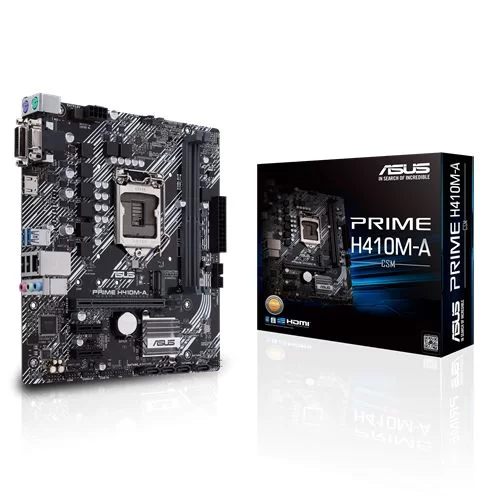 לוח אם Asus PRIME H410M-A/CSM DDR4 DIMM LGA1200