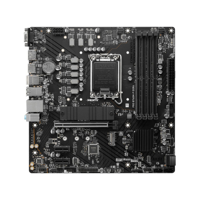 Материнская Плата MSI PRO B760M-P DDR4 LGA1700..