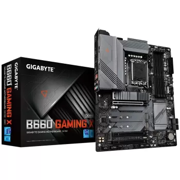 Motherboard Gigabyte B660 GAMING X DDR5 LGA1700 - official importer Motherboard Gigabyte B660 GAMING X DDR5 LGA1700 - official importer