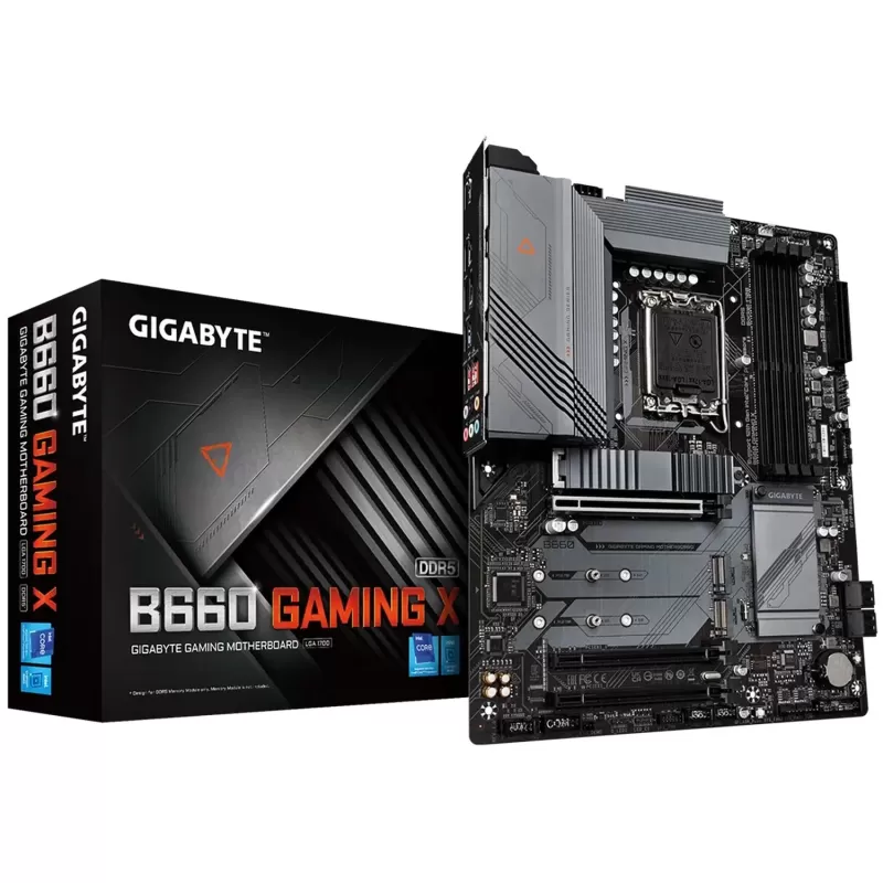 Motherboard Gigabyte B660 GAMING X DDR5 DIMM LGA1700 - official importer Motherboard Gigabyte B660 GAMING X DDR5 DIMM LGA1700 - official importer