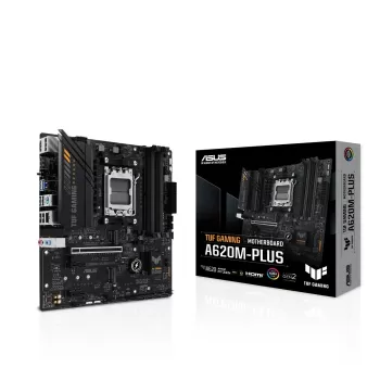 לוח אם Asus TUF GAMING A620M-PLUS DDR5 DIMM AM5