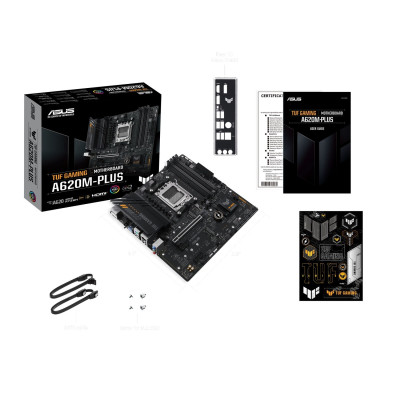 לוח אם Asus TUF GAMING A620M-PLUS DDR5 AM5 לוח אם Asus TUF GAMING A620M-PLUS DDR5 AM5