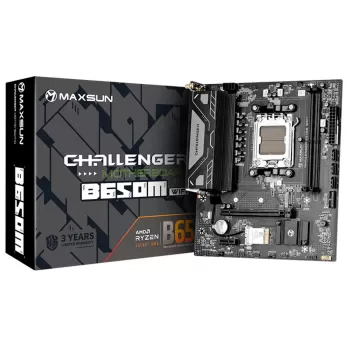 Motherboard MAXSUN Challenger B650M WiFi DDR5 AM5 Motherboard MAXSUN Challenger B650M WiFi DDR5 AM5