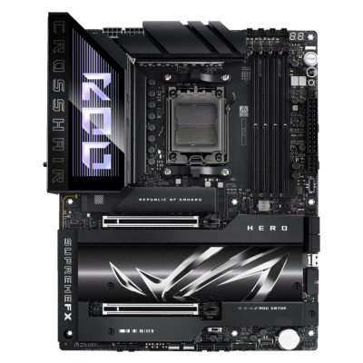 לוח אם ASUS ROG CROSSHAIR X870E HERO DDR5 AM5 לוח אם ASUS ROG CROSSHAIR X870E HERO DDR5 AM5