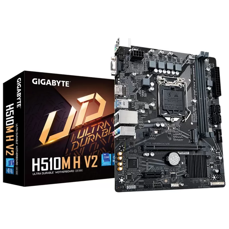 Материнская Плата Gigabyte H510M H V2 2.0 DDR4 LGA1200