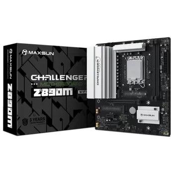 Motherboard MAXSUN Challenger Z890M WIFI DDR5 LGA1851 Motherboard MAXSUN Challenger Z890M WIFI DDR5 LGA1851