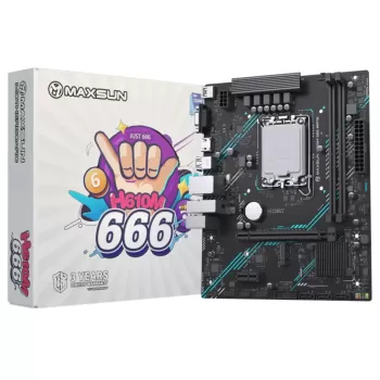 Motherboard MAXSUN H610M 666 WiFi 6 DDR4 LGA1700
