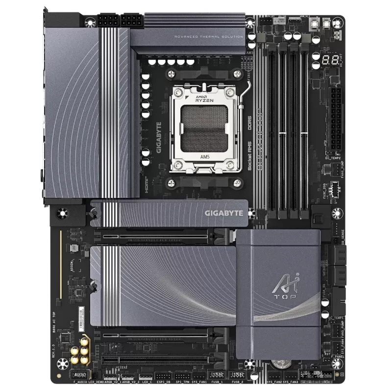 לוח אם Gigabyte B850 AI TOP DDR5 AM5 - יבואן רשמי