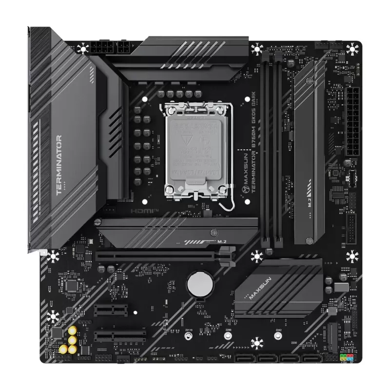 Материнская Плата MAXSUN Terminator B760M GKD5 DARK DDR5 LGA1700 Материнская Плата MAXSUN Terminator B760M GKD5 DARK DDR5 LGA1700