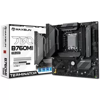Материнская Плата MAXSUN Terminator B760M GKD5 DARK DDR5 LGA1700 Материнская Плата MAXSUN Terminator B760M GKD5 DARK DDR5 LGA1700