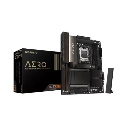 לוח אם Gigabyte X870E AERO X3D DARK WOOD DDR5 AM5 - יבואן רשמי