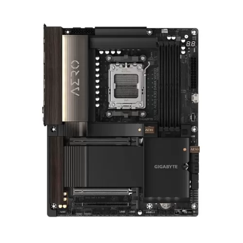 לוח אם Gigabyte X870E AERO X3D DARK WOOD DDR5 AM5 - יבואן רשמי