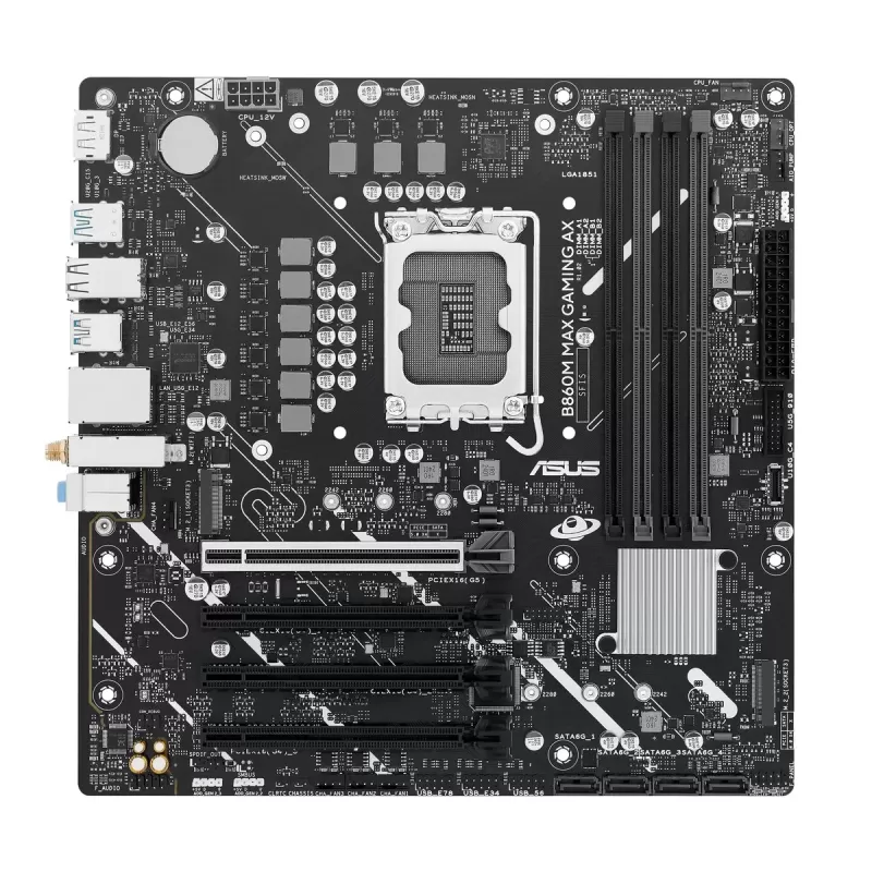 Motherboard Asus B860M MAX Gaming AX LGA1851 DDR5 LGA1851