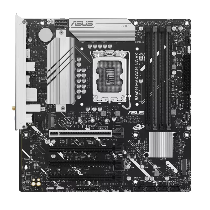 Motherboard Asus B860M MAX Gaming AX LGA1851 DDR5 LGA1851