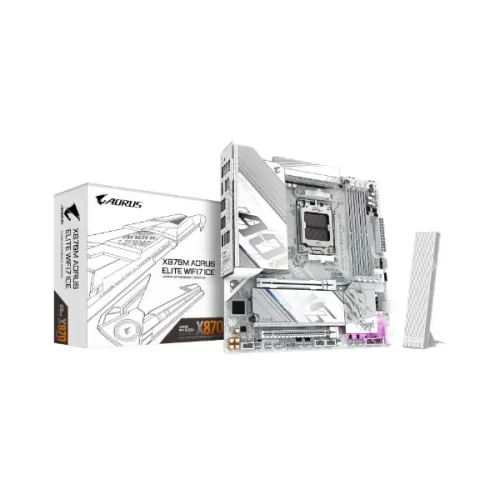 Материнская Плата Gigabyte X870M A ELITE WF7 ICE DDR5 AM5