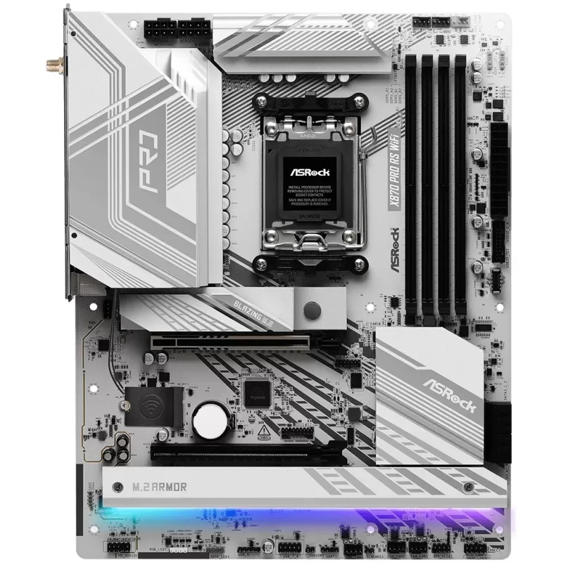 Материнская Плата ASRock X870 Pro RS WiFi DDR5 AM5