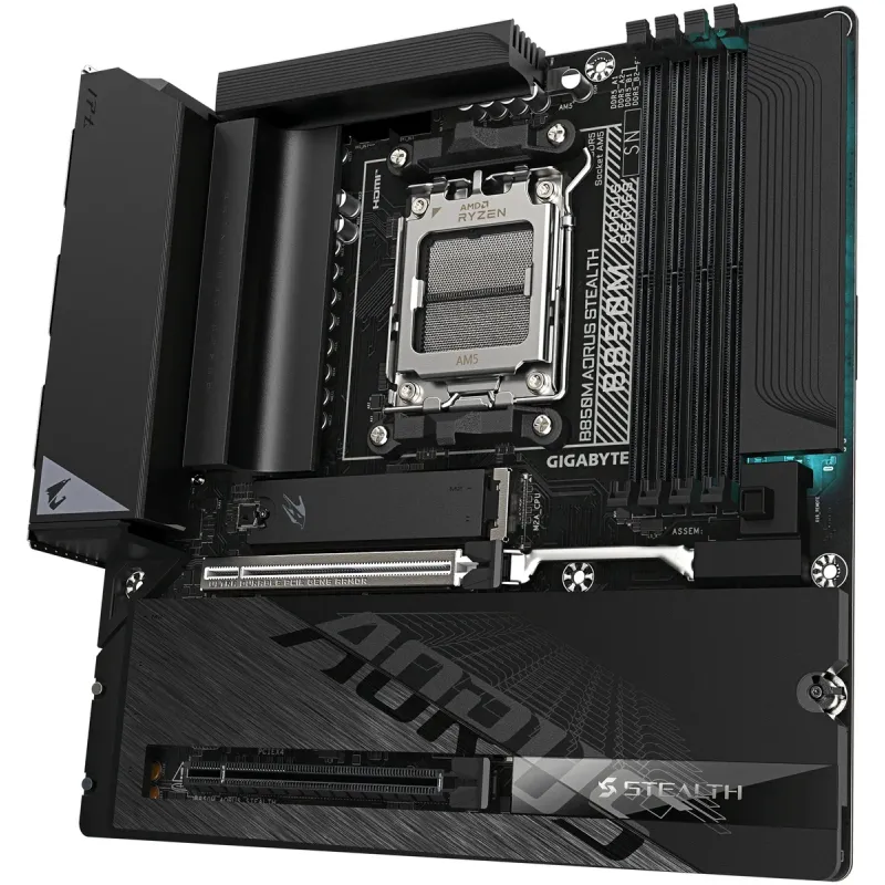 Материнская Плата Gigabyte B850M AORUS STEALTH DDR5 AM5 - официальный импортер