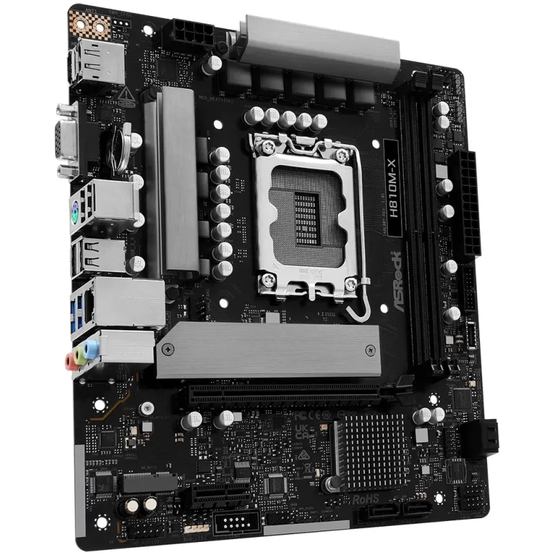 Motherboard ASRock H810M-X DDR5 LGA1851
