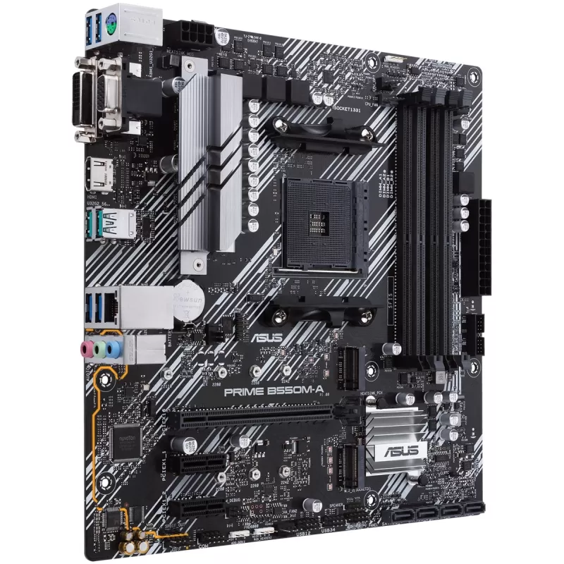 Материнская Плата Asus PRIME B550M-A/CSM DDR4 AM4 Материнская Плата Asus PRIME B550M-A/CSM DDR4 AM4