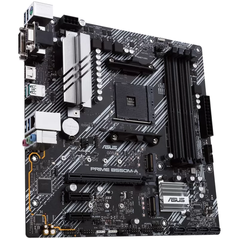 Материнская Плата Asus PRIME B550M-A/CSM DDR4 AM4 Материнская Плата Asus PRIME B550M-A/CSM DDR4 AM4