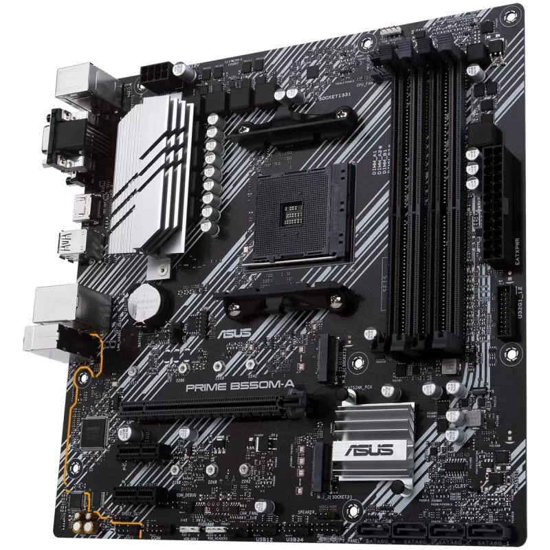 Материнская Плата Asus PRIME B550M-A/CSM DDR4 AM4 Материнская Плата Asus PRIME B550M-A/CSM DDR4 AM4