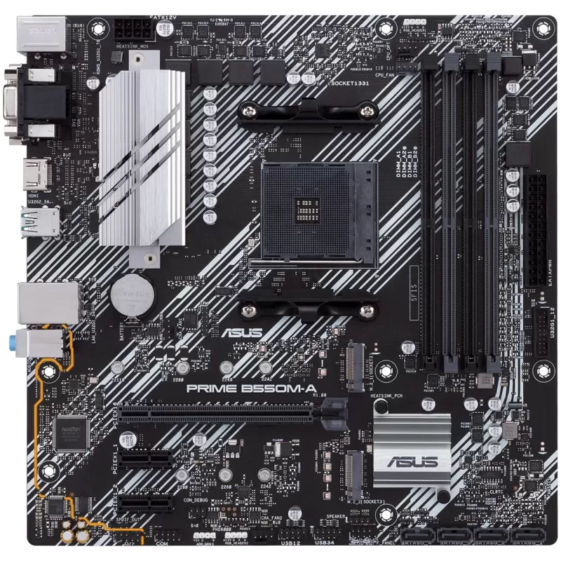 Материнская Плата Asus PRIME B550M-A/CSM DDR4 AM4 Материнская Плата Asus PRIME B550M-A/CSM DDR4 AM4