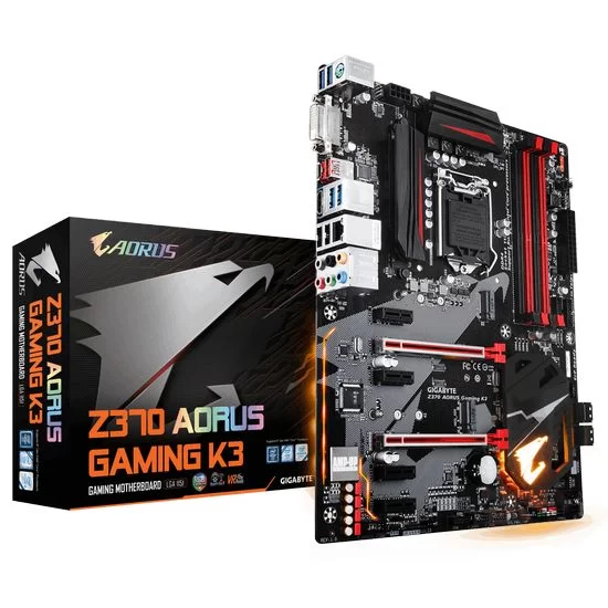 Motherboard Gigabyte Z370 AORUS Gaming K3 DDR4 LGA1151 - official importer