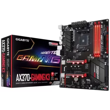 Motherboard Gigabyte GA-AX370-Gaming K3 DDR4 AM4 - official importer Motherboard Gigabyte GA-AX370-Gaming K3 DDR4 AM4 - official importer