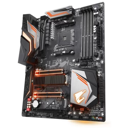 לוח אם Gigabyte AORUS X470 AORUS GAMING 5 WIFI DDR4 LGA1151 - יבואן רשמי