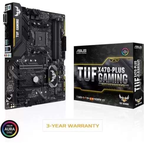 לוח אם Asus TUF X470-PLUS GAMING DDR4 AM4
