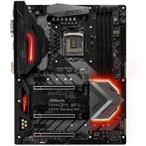 לוח אם ASRock Fatal1ty Z370 Gaming K6 DDR4 LGA1151 לוח אם ASRock Fatal1ty Z370 Gaming K6 DDR4 LGA1151