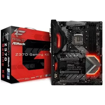 Материнская Плата ASRock Fatal1ty Z370 Gaming K6 DDR4 LGA1151 Материнская Плата ASRock Fatal1ty Z370 Gaming K6 DDR4 LGA1151