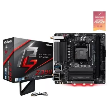 Материнская Плата ASRock Z390 Phantom Gaming-ITX/ac DDR4 LGA1151 Материнская Плата ASRock Z390 Phantom Gaming-ITX/ac DDR4 LGA1151