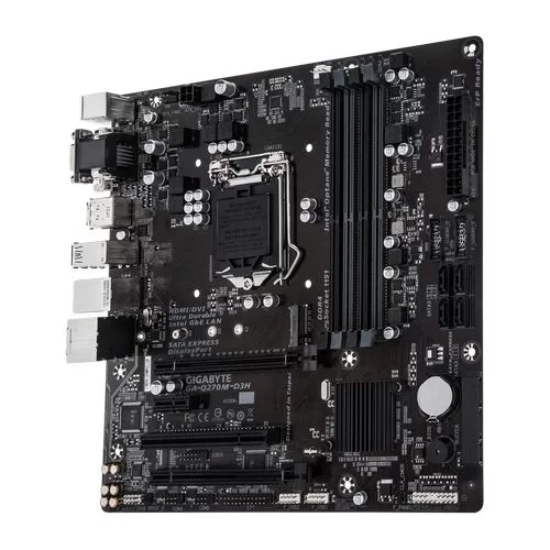 Материнская Плата Gigabyte GA-Q270M-D3H DDR4 LGA1151 - официальный импортер