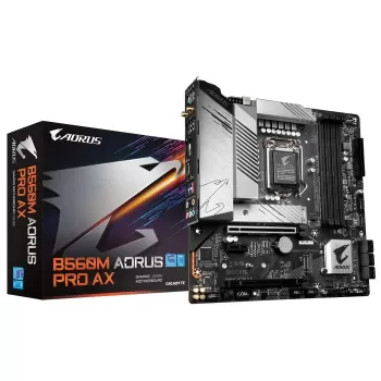 Motherboard Gigabyte B560M AORUS PRO AX DDR4 LGA1200 - official importer Motherboard Gigabyte B560M AORUS PRO AX DDR4 LGA1200 - official importer