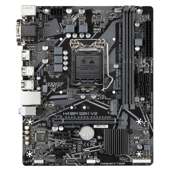 Материнская Плата Gigabyte H410M S2H V2 DDR4 LGA1200