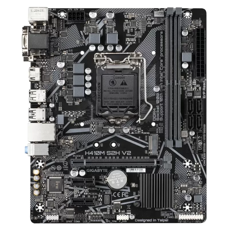 Motherboard Gigabyte H410M S2H V2 DDR4 DIMM LGA1200