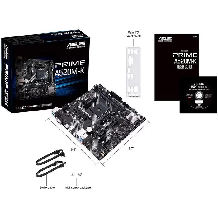 Motherboard Asus PRIME A520M-K DDR4 AM4