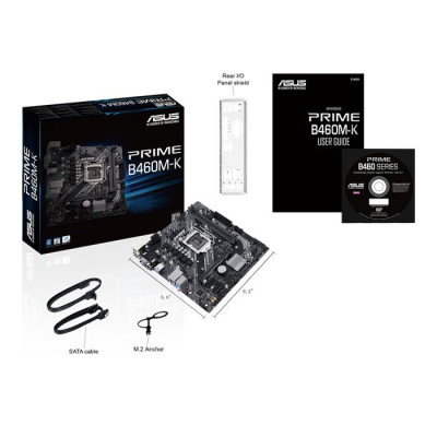 לוח אם Asus PRIME B460M-K DDR4 LGA1200 לוח אם Asus PRIME B460M-K DDR4 LGA1200