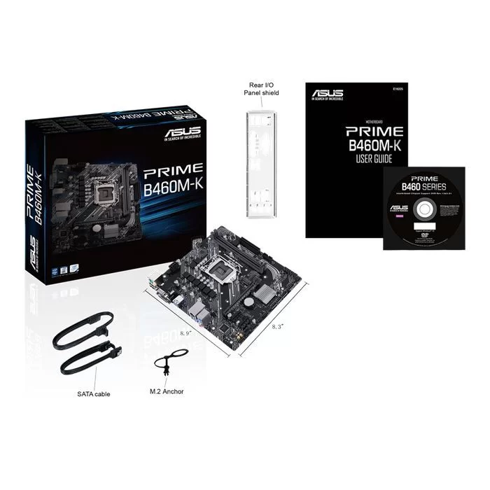 Motherboard Asus PRIME B460M-K DDR4 DIMM LGA1200
